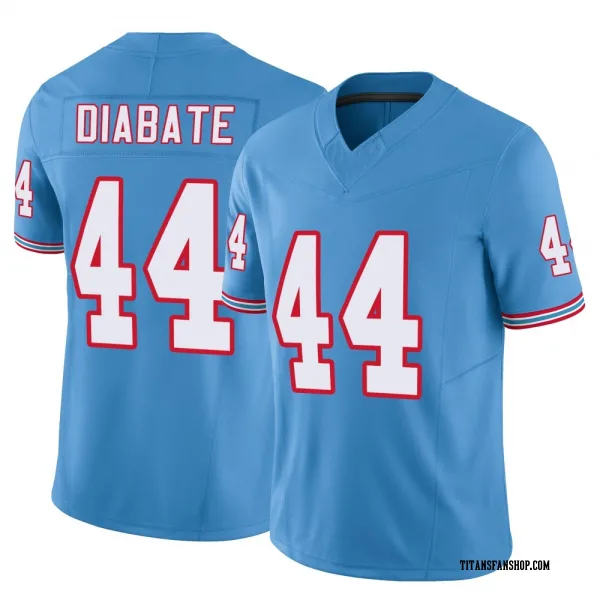 Men's Mohamoud Diabate Tennessee Titans Limited Light Blue Vapor F.U.S.E. Jersey