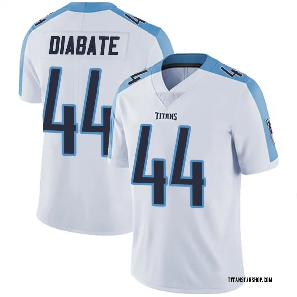 Men's Mohamoud Diabate Tennessee Titans Limited White Vapor Untouchable Jersey