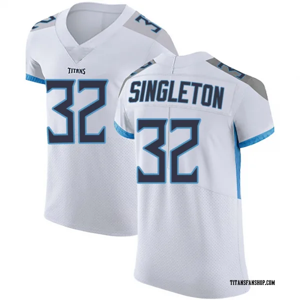 Men's Nicholas Singleton Tennessee Titans Elite White Vapor Untouchable Jersey