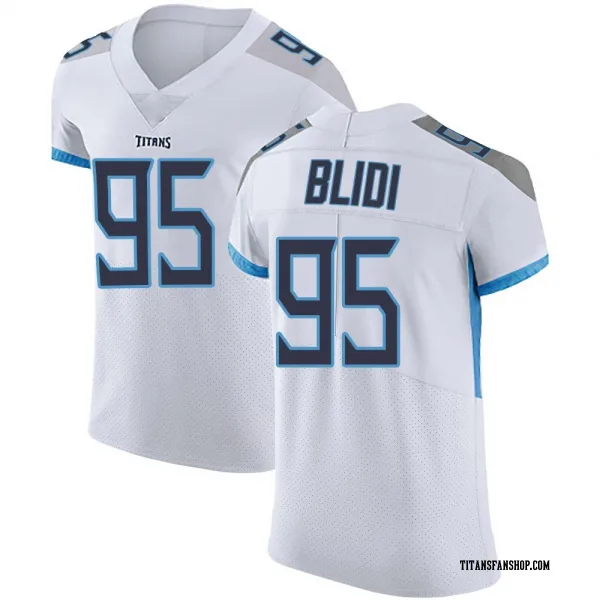 Men's Philip Blidi Tennessee Titans Elite White Vapor Untouchable Jersey
