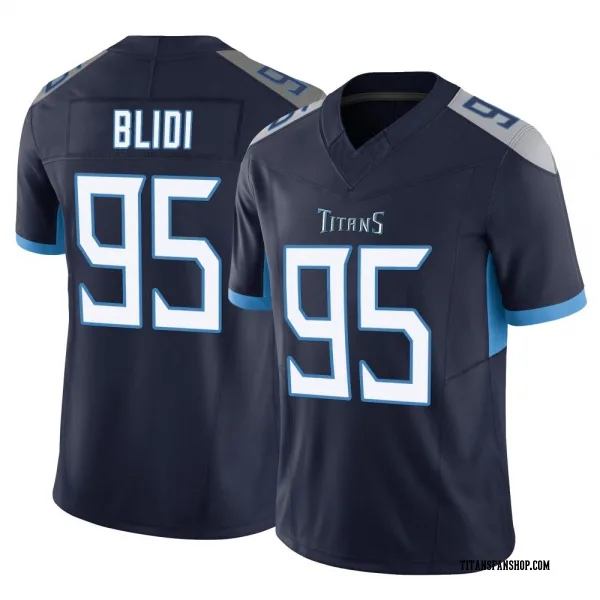 Men's Philip Blidi Tennessee Titans Limited Navy Vapor F.U.S.E. Jersey