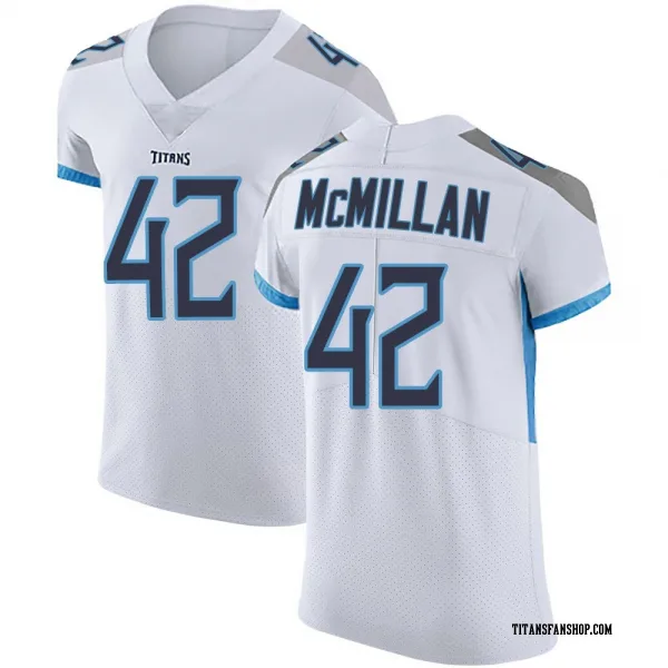 Men's Raekwon McMillan Tennessee Titans Elite White Vapor Untouchable Jersey