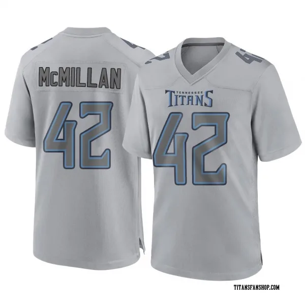 Men's Raekwon McMillan Tennessee Titans Game Gray Atmosphere Fashion Jersey