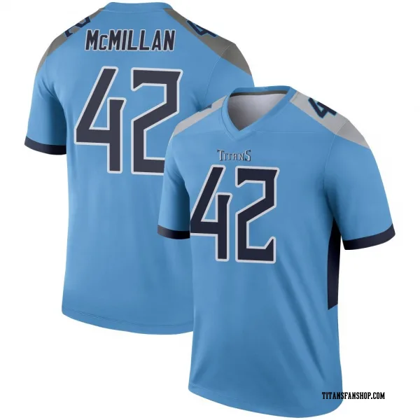 Men's Raekwon McMillan Tennessee Titans Legend Light Blue Jersey