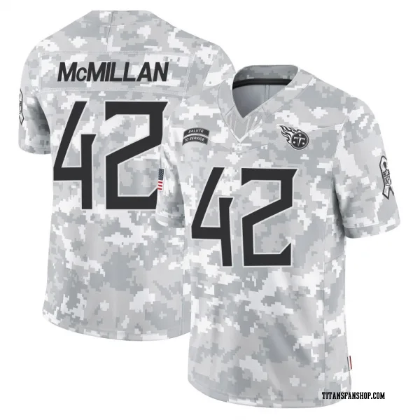 Men's Raekwon McMillan Tennessee Titans Limited Arctic Camo 2024 Salute to Service Jersey