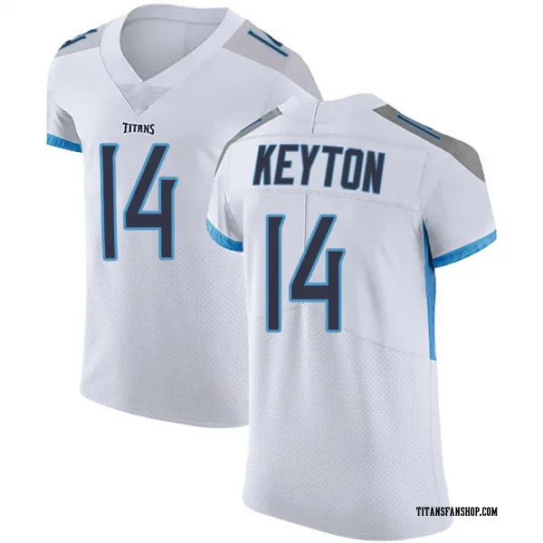 Men's Ramel Keyton Tennessee Titans Elite White Vapor Untouchable Jersey