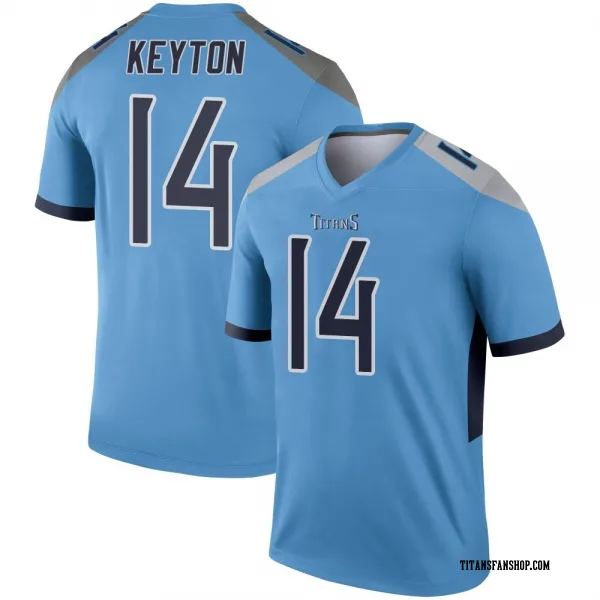 Men's Ramel Keyton Tennessee Titans Legend Light Blue Jersey