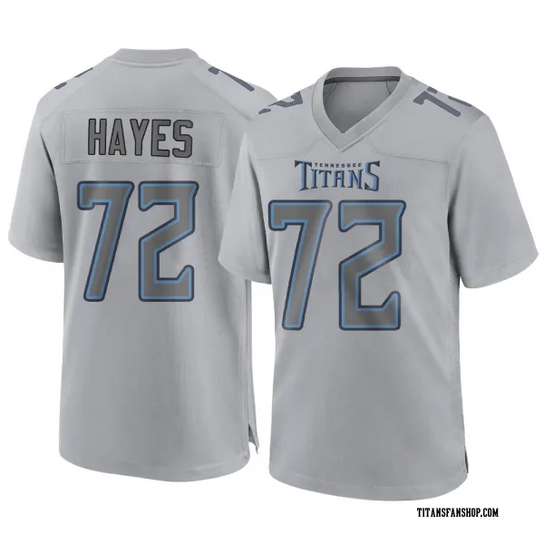 Men's Ryan Hayes Tennessee Titans Game Gray Atmosphere Fashion Jersey