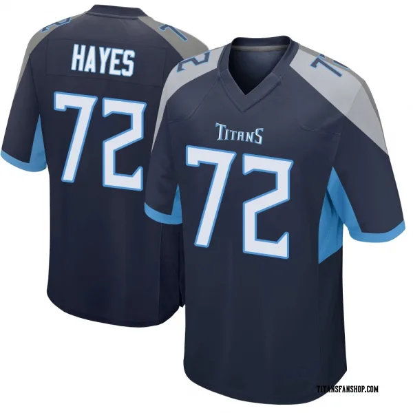 Men's Ryan Hayes Tennessee Titans Game Navy Jersey
