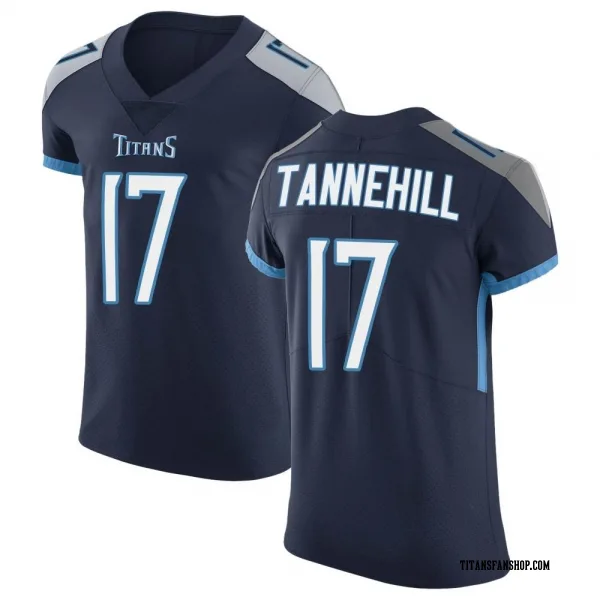 Men's Ryan Tannehill Tennessee Titans Elite Navy Vapor Untouchable Jersey