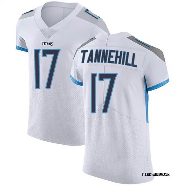 Men's Ryan Tannehill Tennessee Titans Elite White Vapor Untouchable Jersey