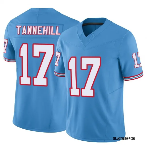Men's Ryan Tannehill Tennessee Titans Limited Light Blue Vapor F.U.S.E. Jersey