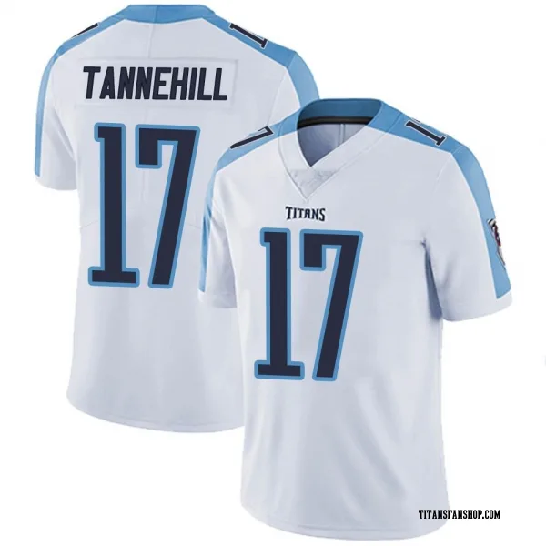Men's Ryan Tannehill Tennessee Titans Limited White Vapor Untouchable Jersey