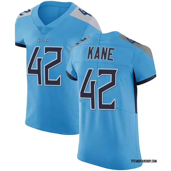 Men's Sanoussi Kane Tennessee Titans Elite Light Blue Team Color Vapor Untouchable Jersey
