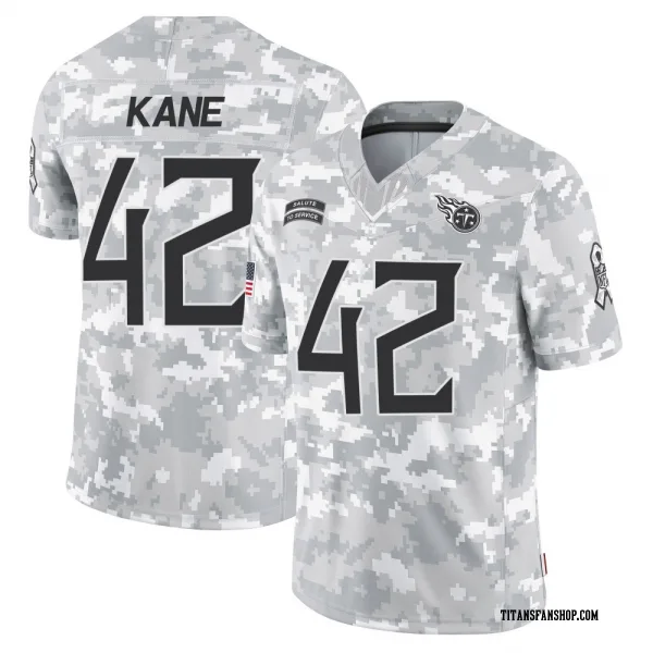 Men's Sanoussi Kane Tennessee Titans Limited Arctic Camo 2024 Salute to Service Jersey