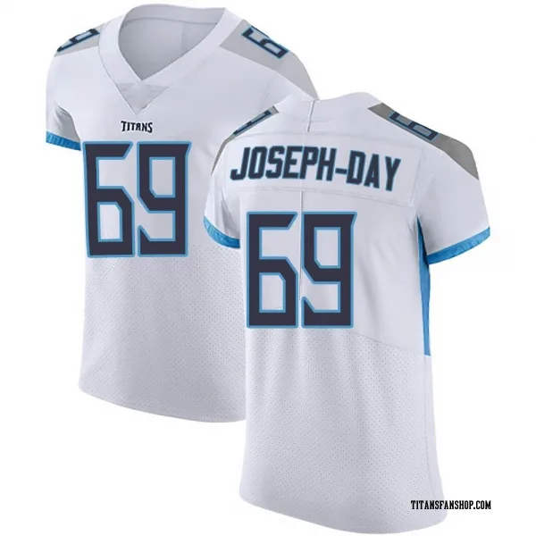 Men's Sebastian Joseph-Day Tennessee Titans Elite White Vapor Untouchable Jersey