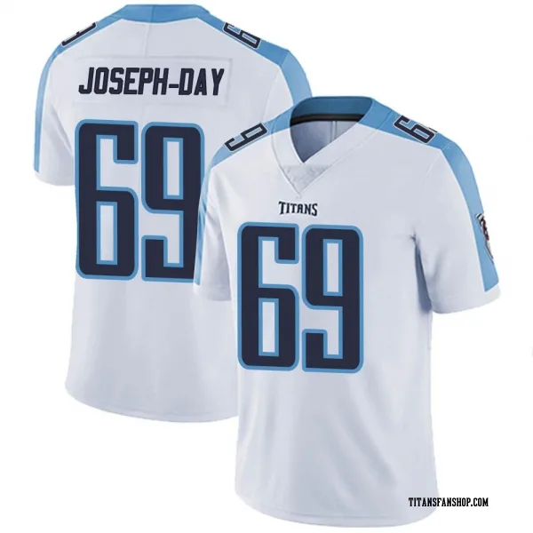Men's Sebastian Joseph-Day Tennessee Titans Limited White Vapor Untouchable Jersey