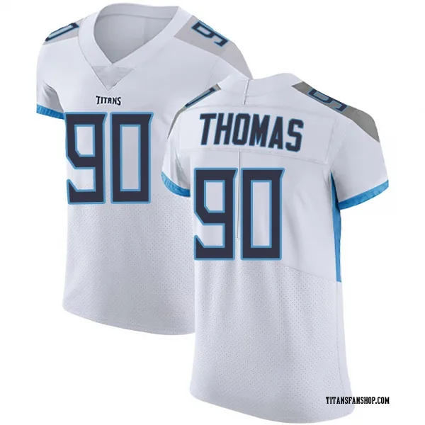 Men's Solomon Thomas Tennessee Titans Elite White Vapor Untouchable Jersey