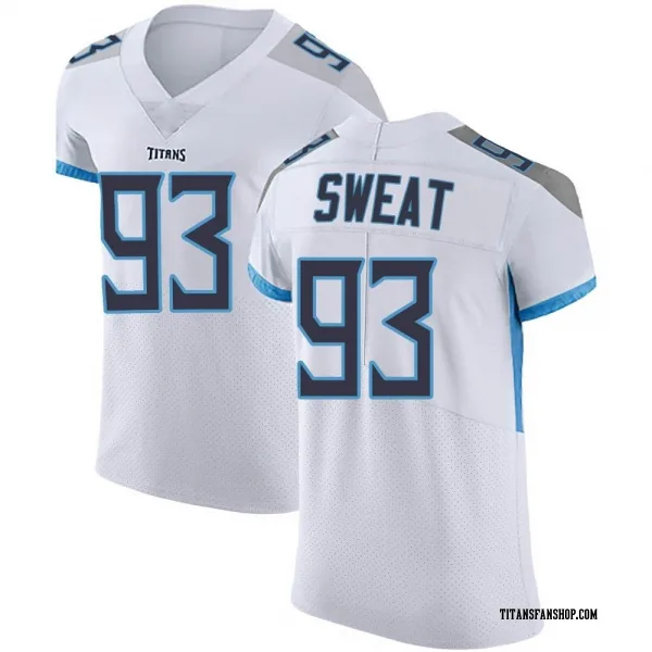 Men's T'Vondre Sweat Tennessee Titans Elite White Vapor Untouchable Jersey