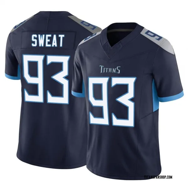 Men's T'Vondre Sweat Tennessee Titans Limited Navy Vapor F.U.S.E. Jersey