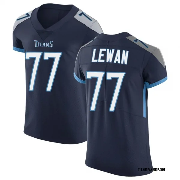 Men's Taylor Lewan Tennessee Titans Elite Navy Vapor Untouchable Jersey
