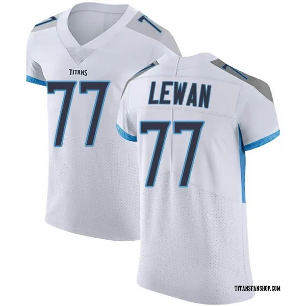 Men's Taylor Lewan Tennessee Titans Elite White Vapor Untouchable Jersey
