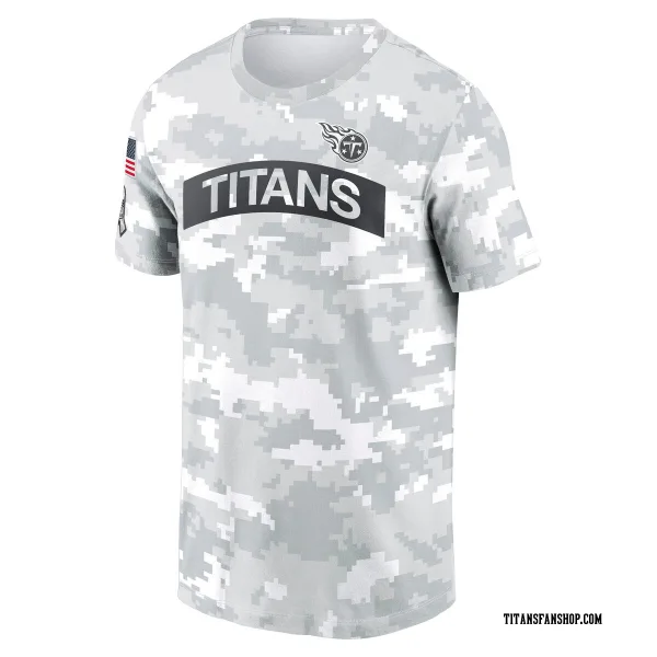 Men's Tennessee Titans Arctic Camo 2024 Salute To Service Performance T-Shirt