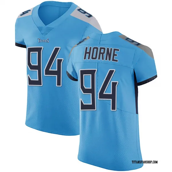 Men's Timmy Horne Tennessee Titans Elite Light Blue Team Color Vapor Untouchable Jersey