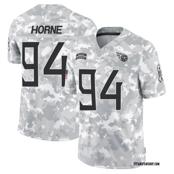 Men's Timmy Horne Tennessee Titans Limited Arctic Camo 2024 Salute to Service Jersey