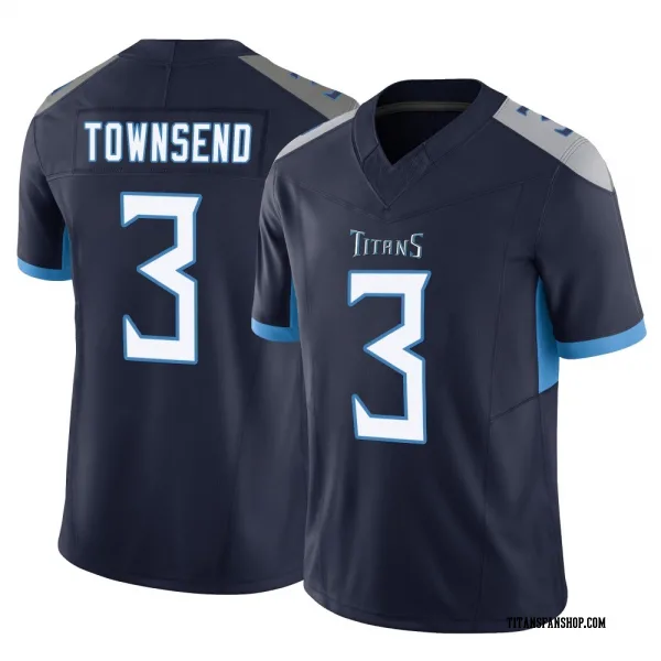 Men's Tommy Townsend Tennessee Titans Limited Navy Vapor F.U.S.E. Jersey