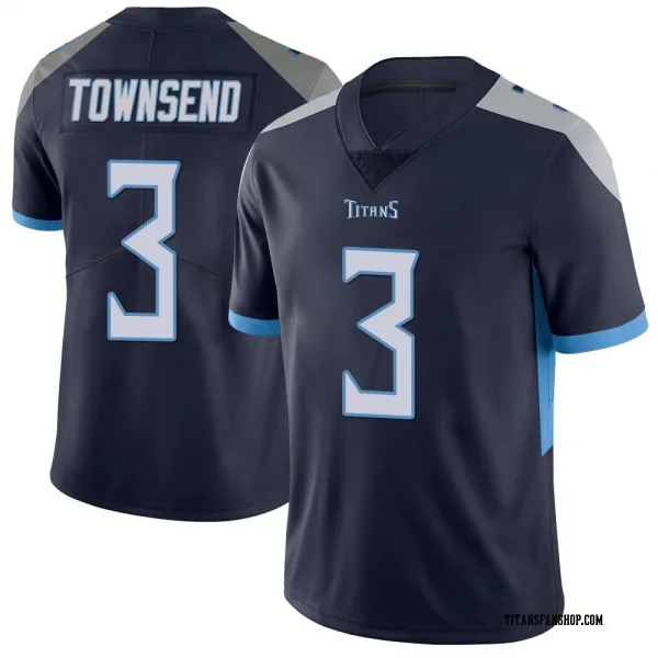 Men's Tommy Townsend Tennessee Titans Limited Navy Vapor Untouchable Jersey