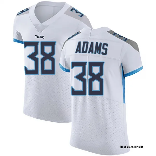 Men's Tony Adams Tennessee Titans Elite White Vapor Untouchable Jersey