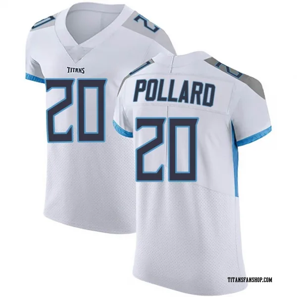 Men's Tony Pollard Tennessee Titans Elite White Vapor Untouchable Jersey