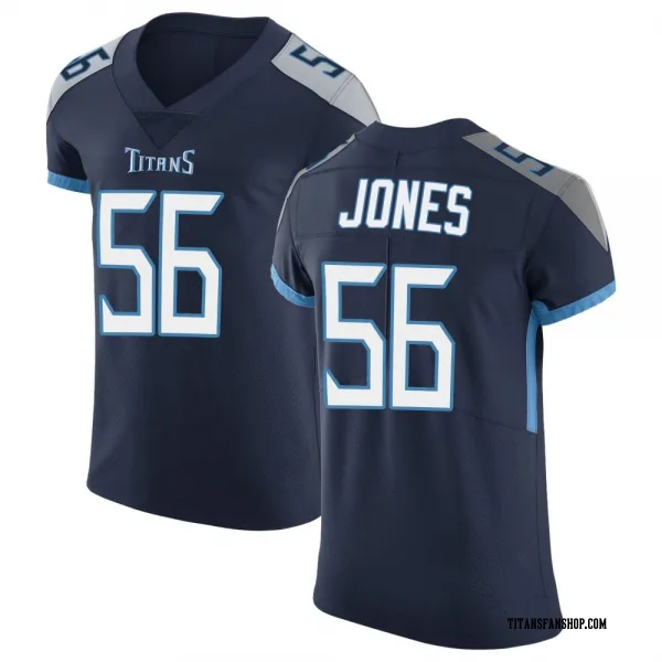 Men's Truman Jones Tennessee Titans Elite Navy Vapor Untouchable Jersey