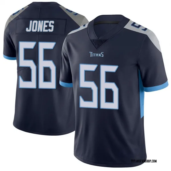 Men's Truman Jones Tennessee Titans Limited Navy Vapor Untouchable Jersey