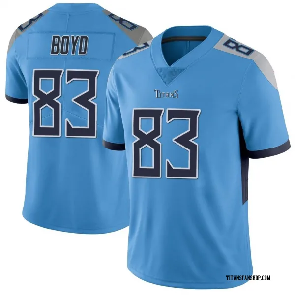 Men's Tyler Boyd Tennessee Titans Limited Light Blue Vapor Untouchable Jersey