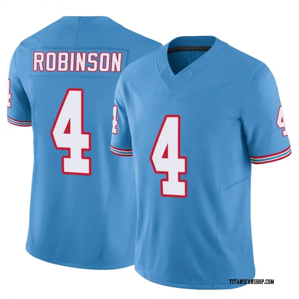 Men's Wan'Dale Robinson Tennessee Titans Limited Light Blue Vapor F.U.S.E. Jersey