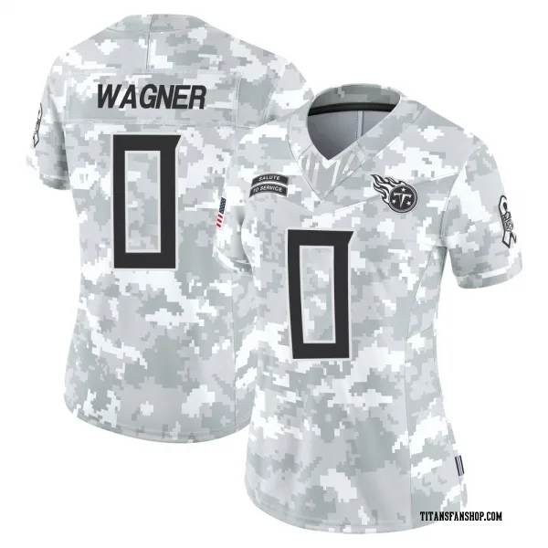 Women's Aamil Wagner Tennessee Titans Limited Arctic Camo 2024 Salute to Service Jersey