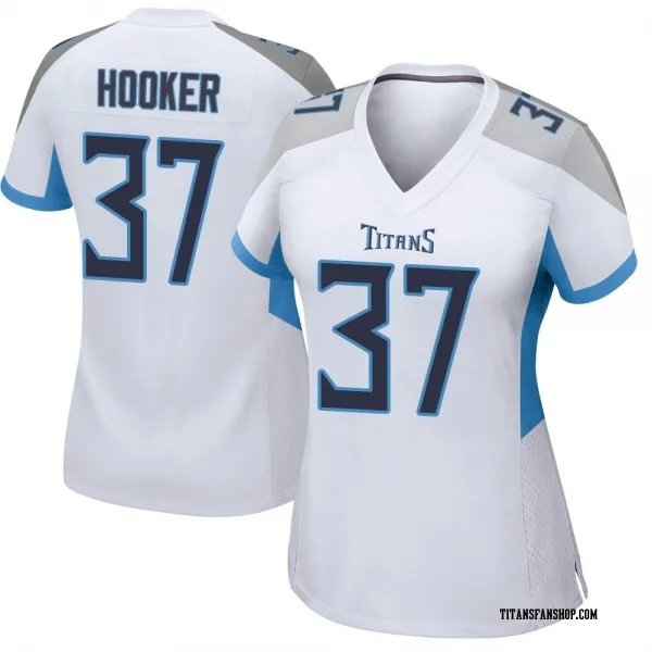 Women's Amani Hooker Tennessee Titans Game White Jersey