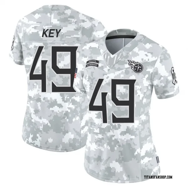 Women's Arden Key Tennessee Titans Limited Arctic Camo 2024 Salute to Service Jersey