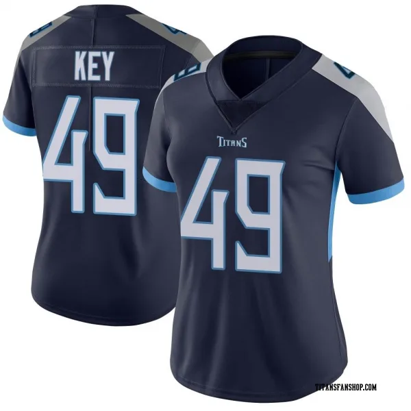 Women's Arden Key Tennessee Titans Limited Navy Vapor Untouchable Jersey
