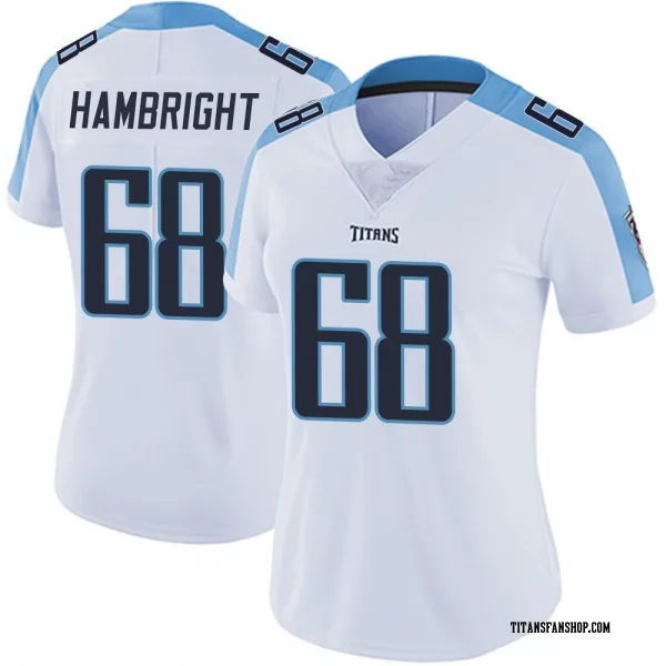 Women's Arlington Hambright Tennessee Titans Limited White Vapor Untouchable Jersey