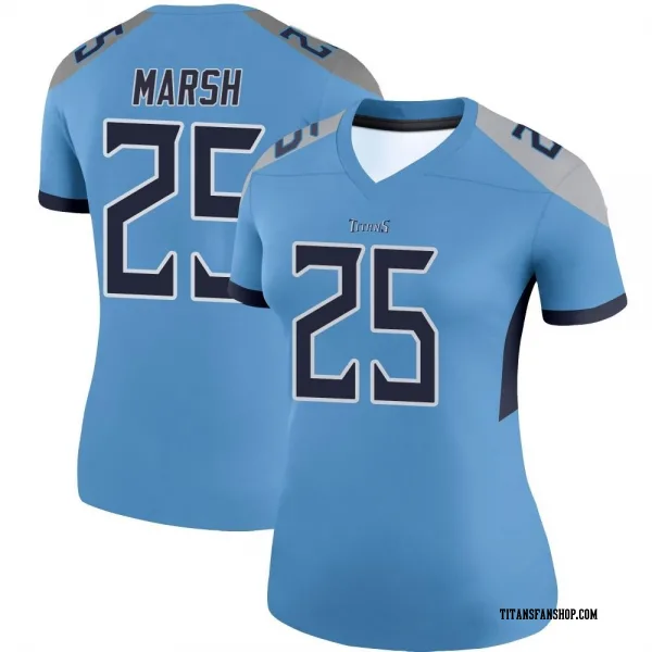 Women's Armani Marsh Tennessee Titans Legend Light Blue Jersey