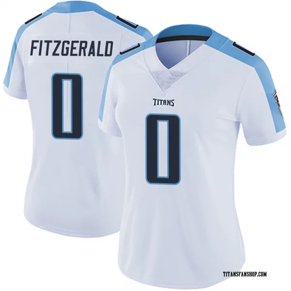 Women's Bishop Fitzgerald Tennessee Titans Limited White Vapor Untouchable Jersey
