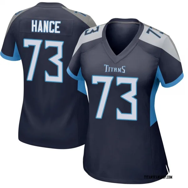 Women's Blake Hance Tennessee Titans Game Navy Jersey