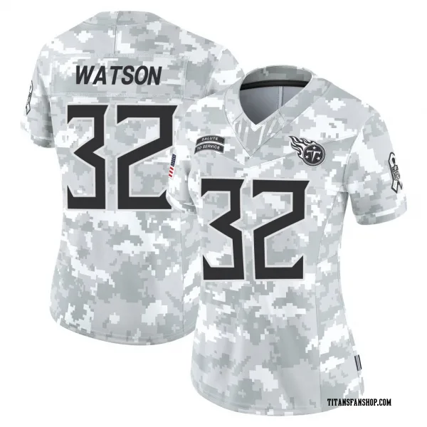 Women's Blake Watson Tennessee Titans Limited Arctic Camo 2024 Salute to Service Jersey