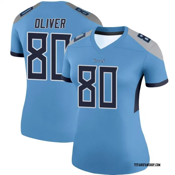 Women's Bryce Oliver Tennessee Titans Legend Light Blue Jersey