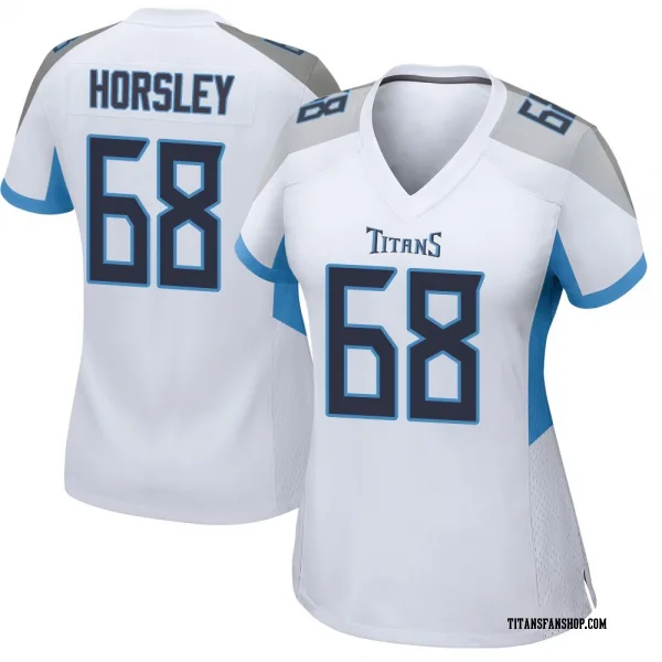 Women's Cam Horsley Tennessee Titans Game White Jersey