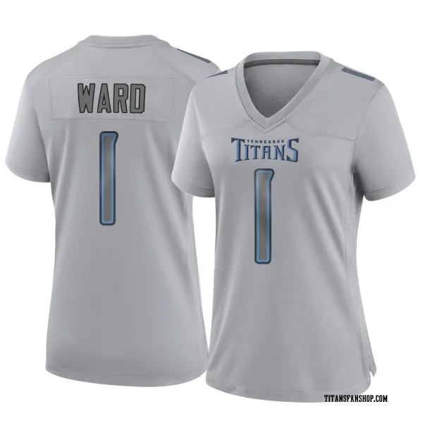 Women's Cam Ward Tennessee Titans Game Gray Atmosphere Fashion Jersey