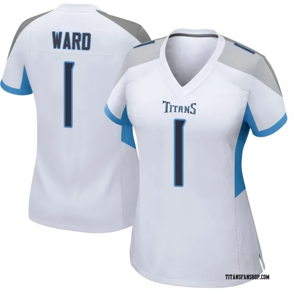 Women's Cam Ward Tennessee Titans Game White Jersey